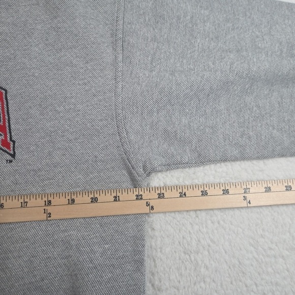 Vintage Nebraska Huskers Sweatshirt Logo Athletic Gray Size Large Embroidered - Picture 7 of 10